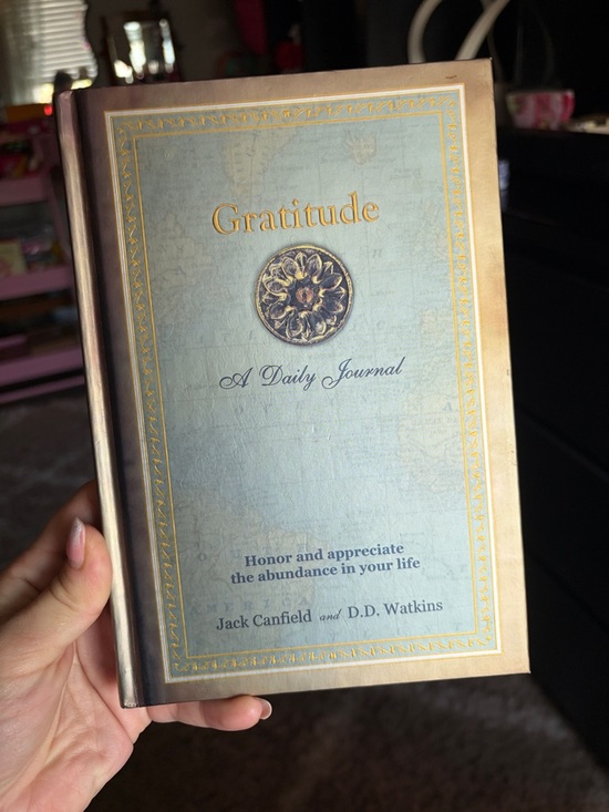 Jack Canfields Dream Big Other - Gratitude: A Daily Journal by - Jack Canfield and D.D. Watkins Hardcover Book